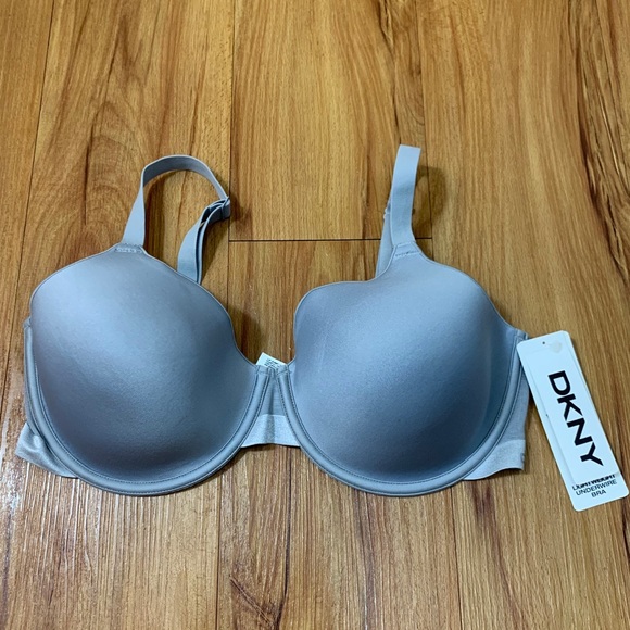 DKNY Grey Lightweight Underwire Bra - Picture 3 of 7